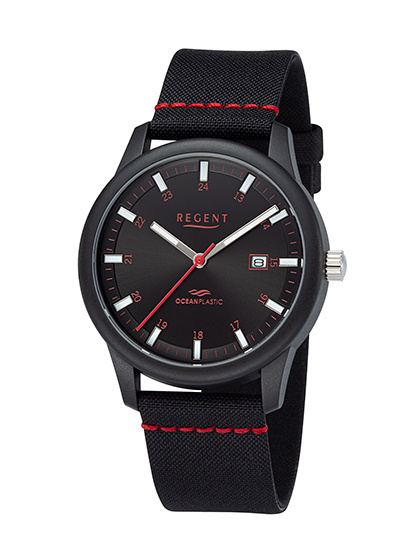 Unisex hodinky Q REGENT BA-739 Ocean plastic 10atm