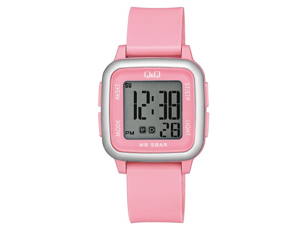 Dětské hodinky Q Q&Q G02A-009VY digitální růžové