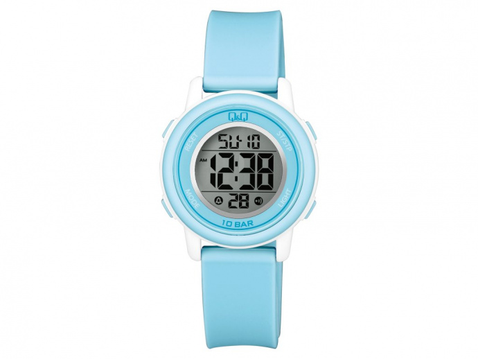 Dámské hodinky Q Q&Q M208J006Y modré digitální