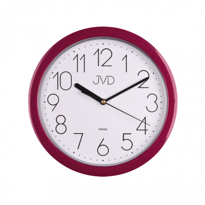 Nástěnné hodiny Q JVD HP612.10 plastové