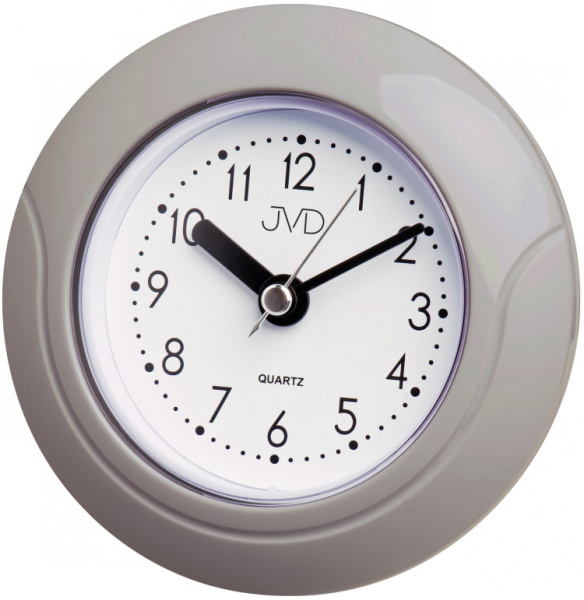 Nástěnné hodiny Q JVD SH33.2 koupelnové plastové