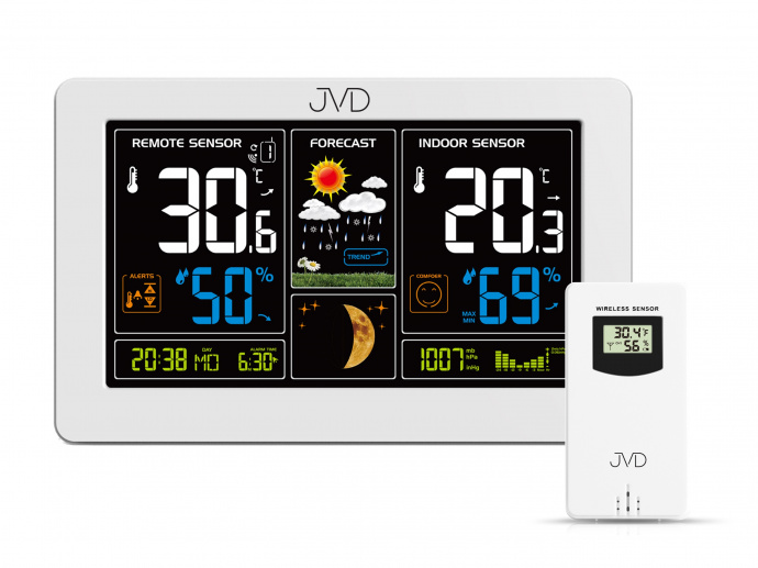 Meteostanice JVD RB3378 RC digitální