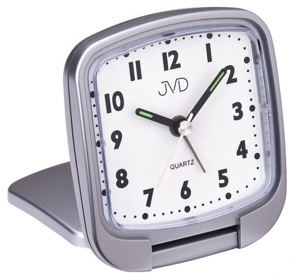 Budík Q JVD SR808.1 plastový cestovní