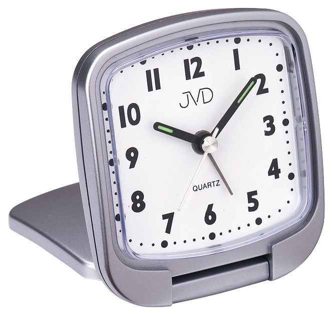 Budík Q JVD SR808.1 plastový cestovní