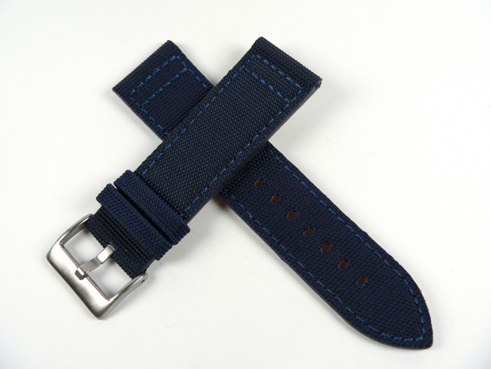 Řemínek modrý Kevlar 22mm DILOY 416.05.22