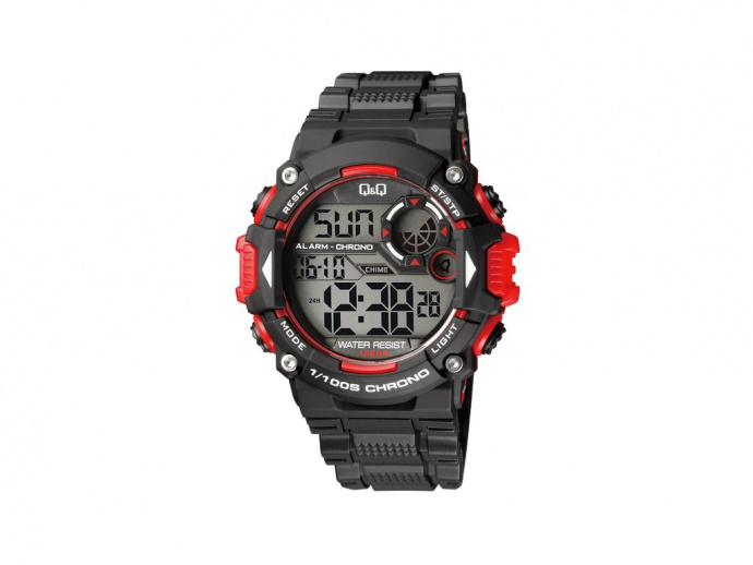 Digitální hodinky Q Q&Q M146J003Y 10bar plastové