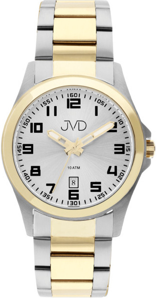 Pánské hodinky Q JVD J1041.25 bicolor nerez 10atm