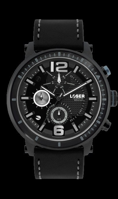 Pánské hodinky Q LOSER LOS-S04 10atm IPBlack