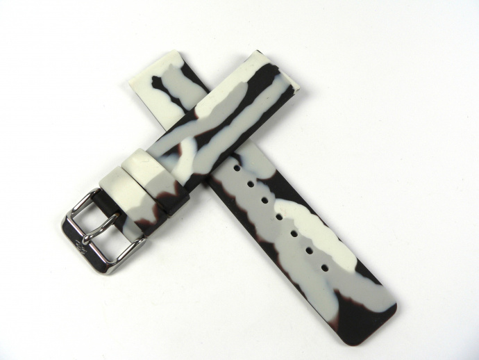 Řemínek silikon maskáč 20mm ZRC 8382001