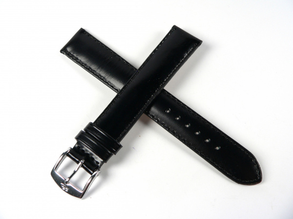 Řemínek černý teletina 18mm XL ROCHET BIOCONFORT 5035601