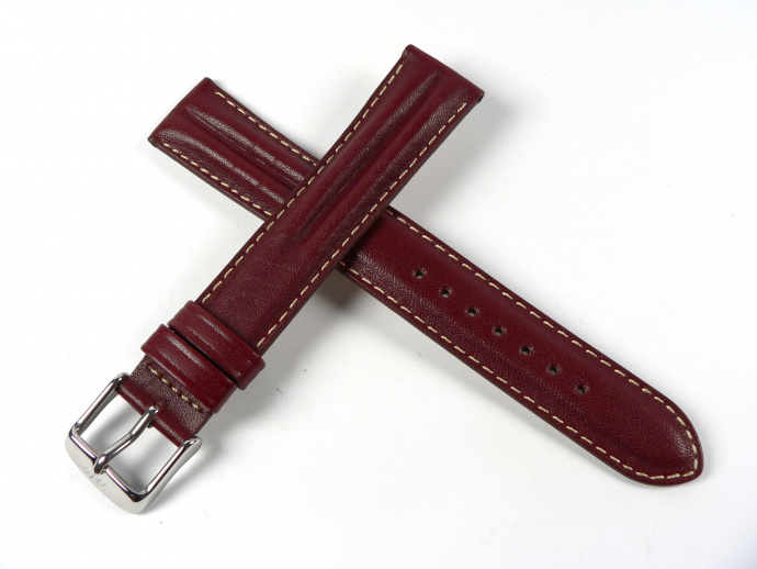 Řemínek hnědý teletina 18mm XL ROCHET 5535604