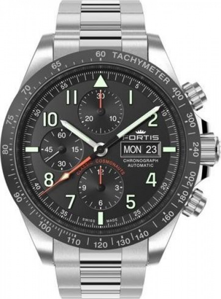 Pánské hodinky automat chronograf FORTIS 401-26-11m Classic Cosmonaut