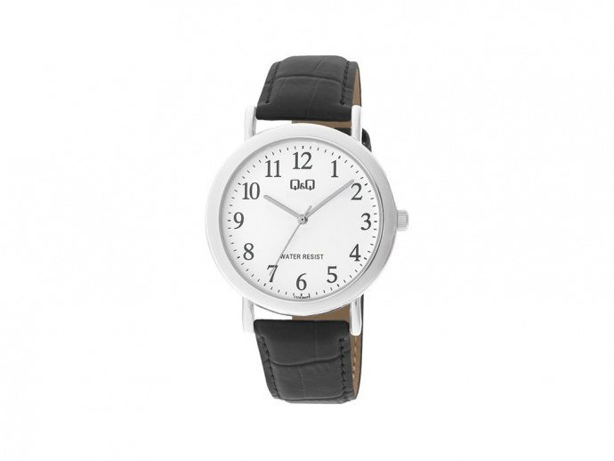 Pánské hodinky Q Q&Q C17A-004PY chrom, bílý číselník