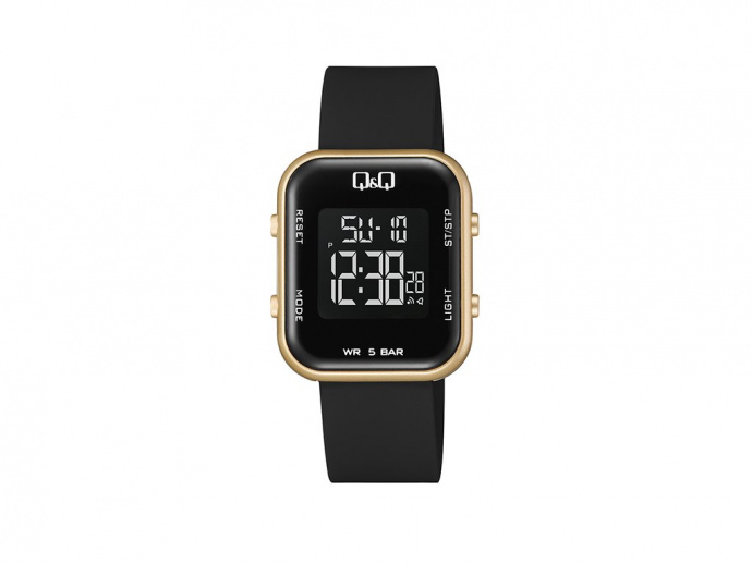 Unisex hodinky Q Q&Q M207J003Y digitální zlaté