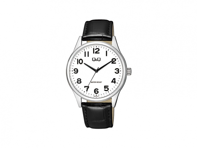 Pánské hodinky Q Q&Q Q59A-001PY chrom, bílý číselník