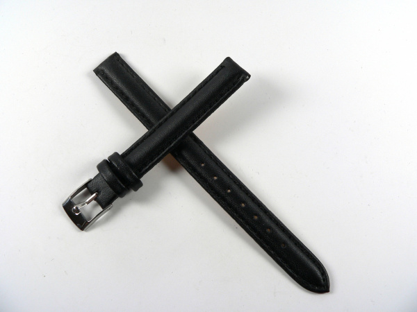 Řemínek černý 12mm XL DILOY 302EL.12.1