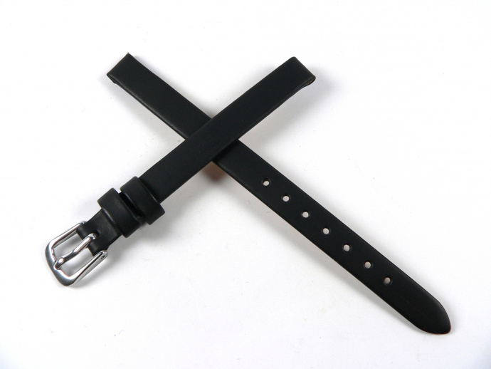Řemínek černý kožený 8mm CONDOR 081R.01.08
