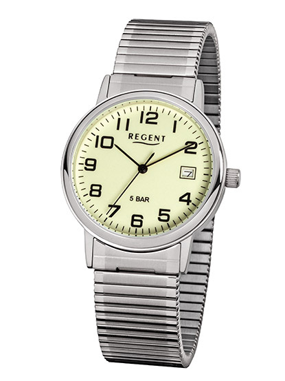 Unisex hodinky Q REGENT F-706 nerez tah