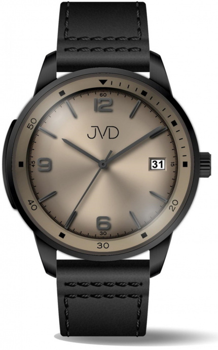Pánské hodinky Q JVD JC417.3 nerezové IPBlack