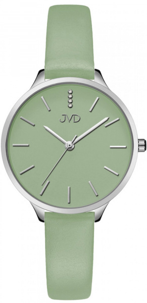 Dámské hodinky Q JVD JZ201.10 nerezové zelené