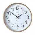 Hodiny nástěnné Q JVD HX2487.1 plastové lososové