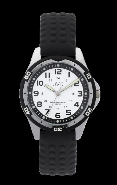 Chlapecké hodinky Q JVD J7186.1 bílo-černé 10atm