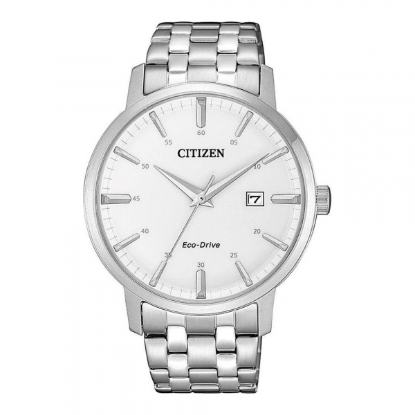 Hodinky pánské Q CITIZEN ECO-DRIVE nerezové