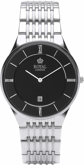 Pánské hodinky Q ROYAL LONDON 41227-02 nerezové