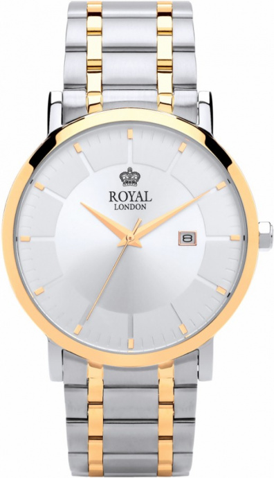 Dámské hodinky Q ROYAL LONDON 41367-03 bicolor