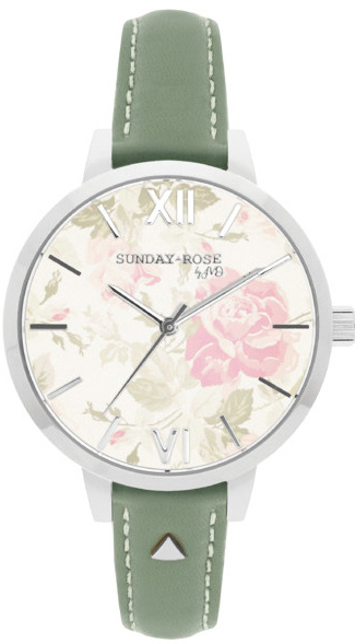 Dámské hodinky Q SUNDAY ROSE GREEN SUN-A01GREEN