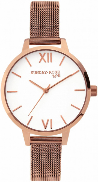 Dámské hodinky Q SUNDAY ROSE Pink Elegance SUN-F02
