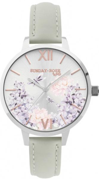 Dámské hodinky Q SUNDAY ROSE Lilac SUN-S07