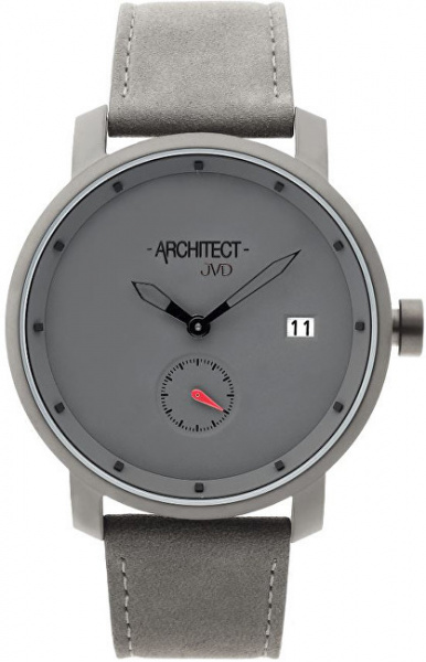 Pánské hodinky Q ARCHITECT JVD šedé AF-096
