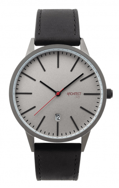 Pánské hodinky Q JVD ARCHITECT IPGrey AV-086