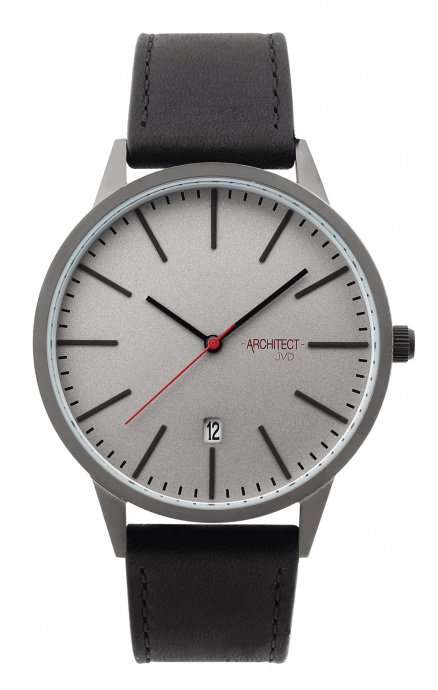 Pánské hodinky Q JVD ARCHITECT IPGrey AV-086