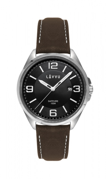 Pánské hodinky Q LAVVU HERNING safír LWM0095