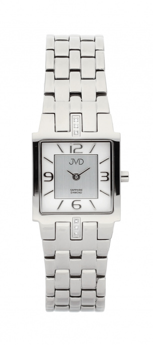 Dámské hodinky Q JVD nerezové 6×diamant J4034.2