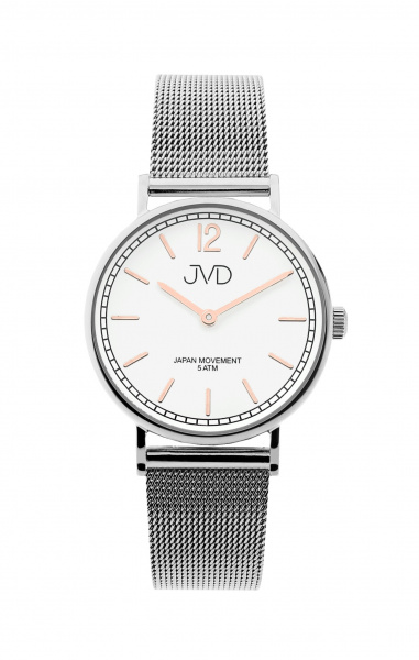 Dámské hodinky Q JVD nerezové J4164.2