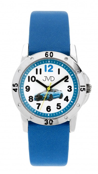 Dětské hodinky Q JVD auto modré J7204.3