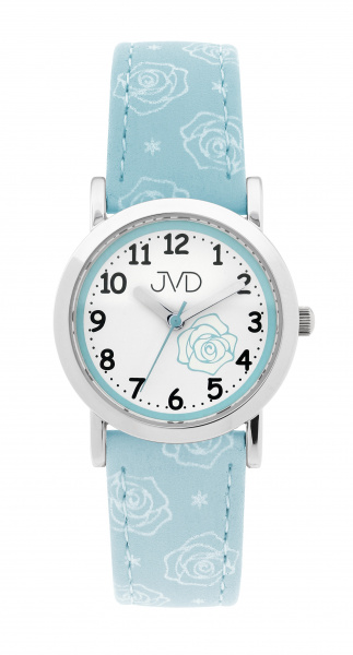 Dětské hodinky Q JVD růže modré J7205.2