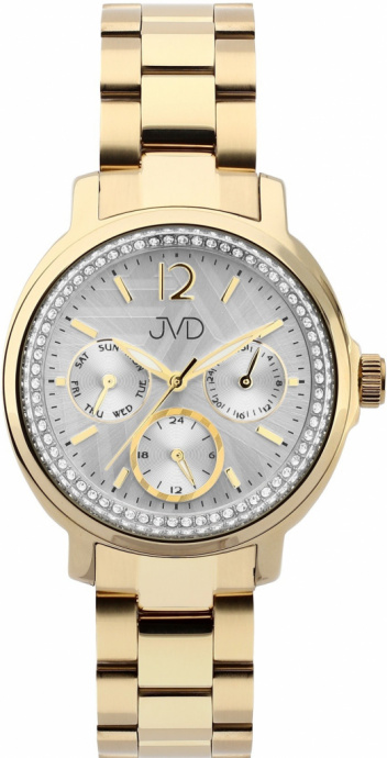 Dámské hodinky Q JVD IPGold multifunkce JC043.2