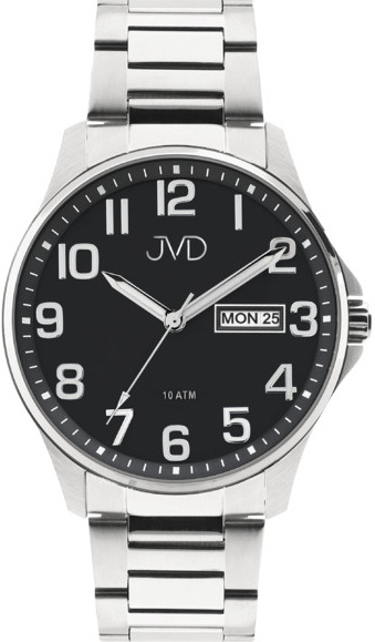 Pánské hodinky Q JVD nerez 10atm JE611.3