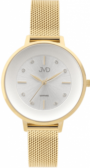 Dámské hodinky Q JVD IPGold safír sklo JG1007.3