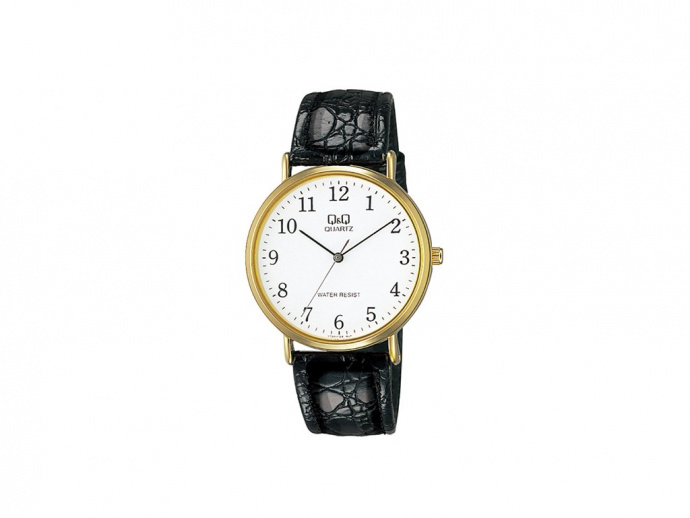 Unisex hodinky Q Q&Q zlacené V720J104Y
