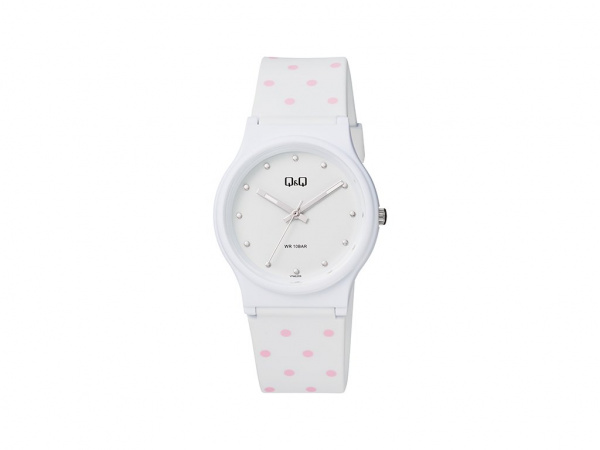 Dámské hodinky Q Q&Q plastové bílé VP46J056Y