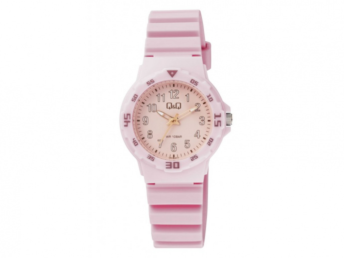 Dámské hodinky Q Q&Q plastové růžové VR19J017Y