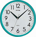 Nástěnné hodiny Q RHYTHM plastové zelené CMG716NR05